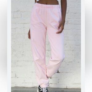 Brandy Melville Rosa Sweatpants Baby Pink